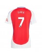 Arsenal Bukayo Saka #7 Hjemmedrakt Dame 2024-25 Korte ermer